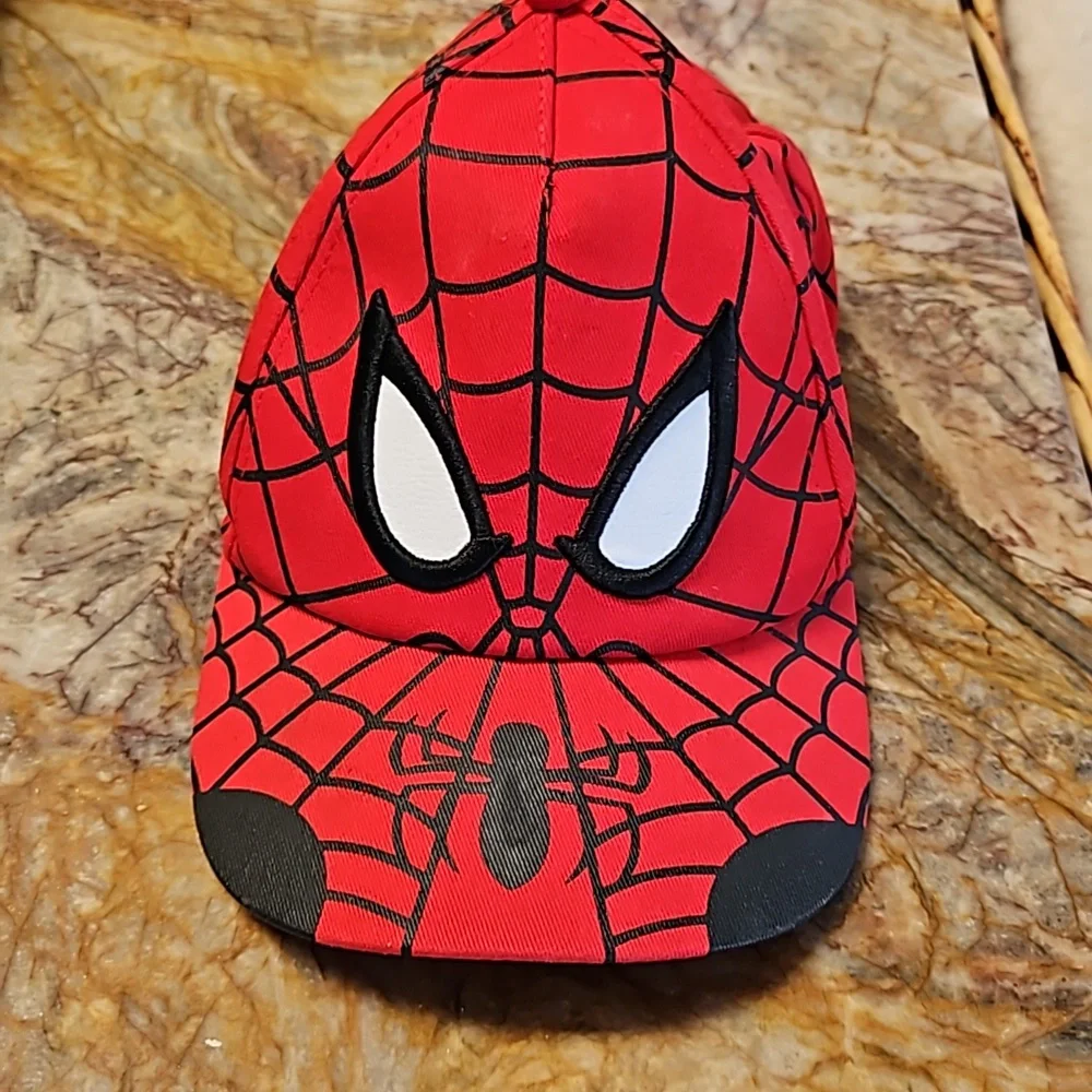 Kids spider man baseball hat cap Halloween